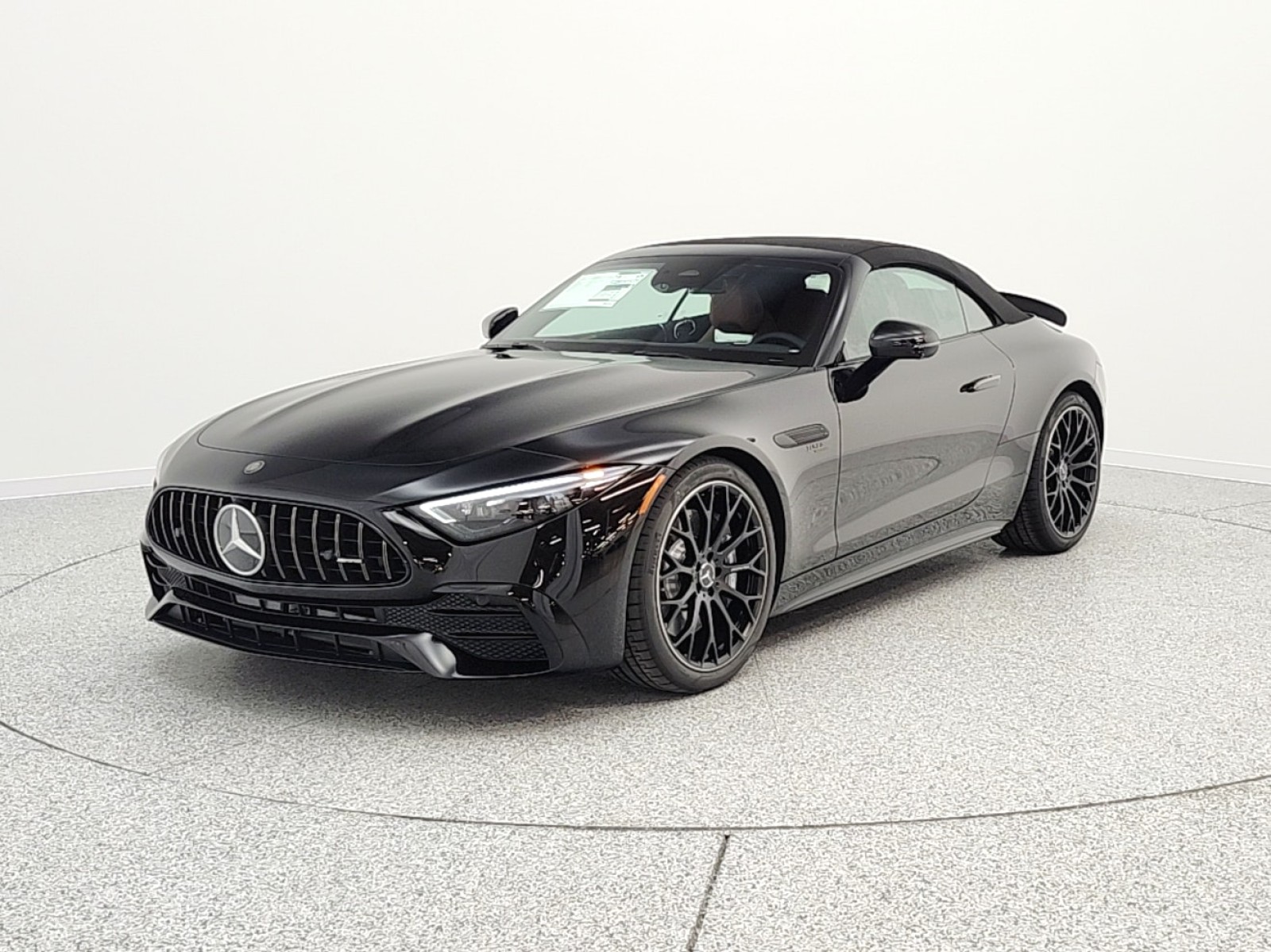 New 2026 Obsidian Black Metallic Mercedes-Benz AMG® SL 43 Roadster image 22