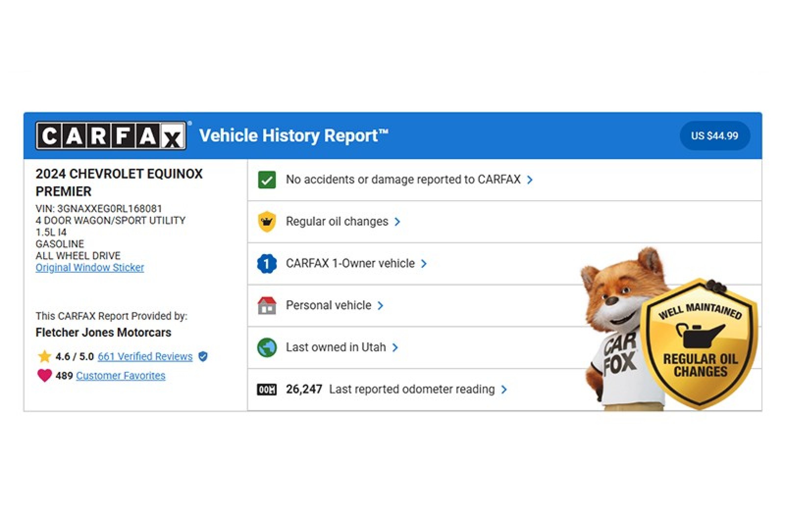 Used 2024 Summit White Chevrolet AWD 4dr Premier image 2