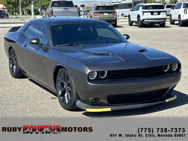 Gray (Granite Pearlcoat) 2022 Dodge Challenger Coupe Rear-Wheel Drive Automatic