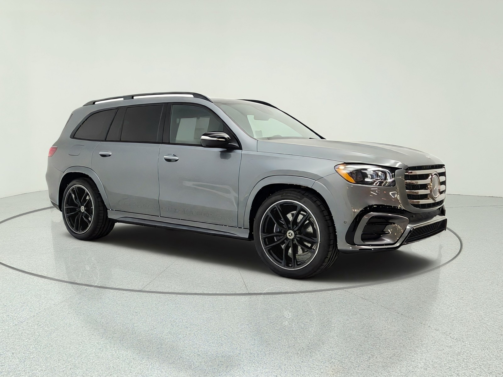 New 2026 Selenite Grey Metallic Mercedes-Benz GLS 450 4MATIC® SUV image 3