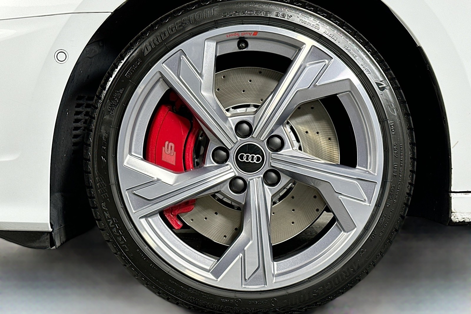 Used 2023 Glacier White Metallic Audi Premium Plus image 11