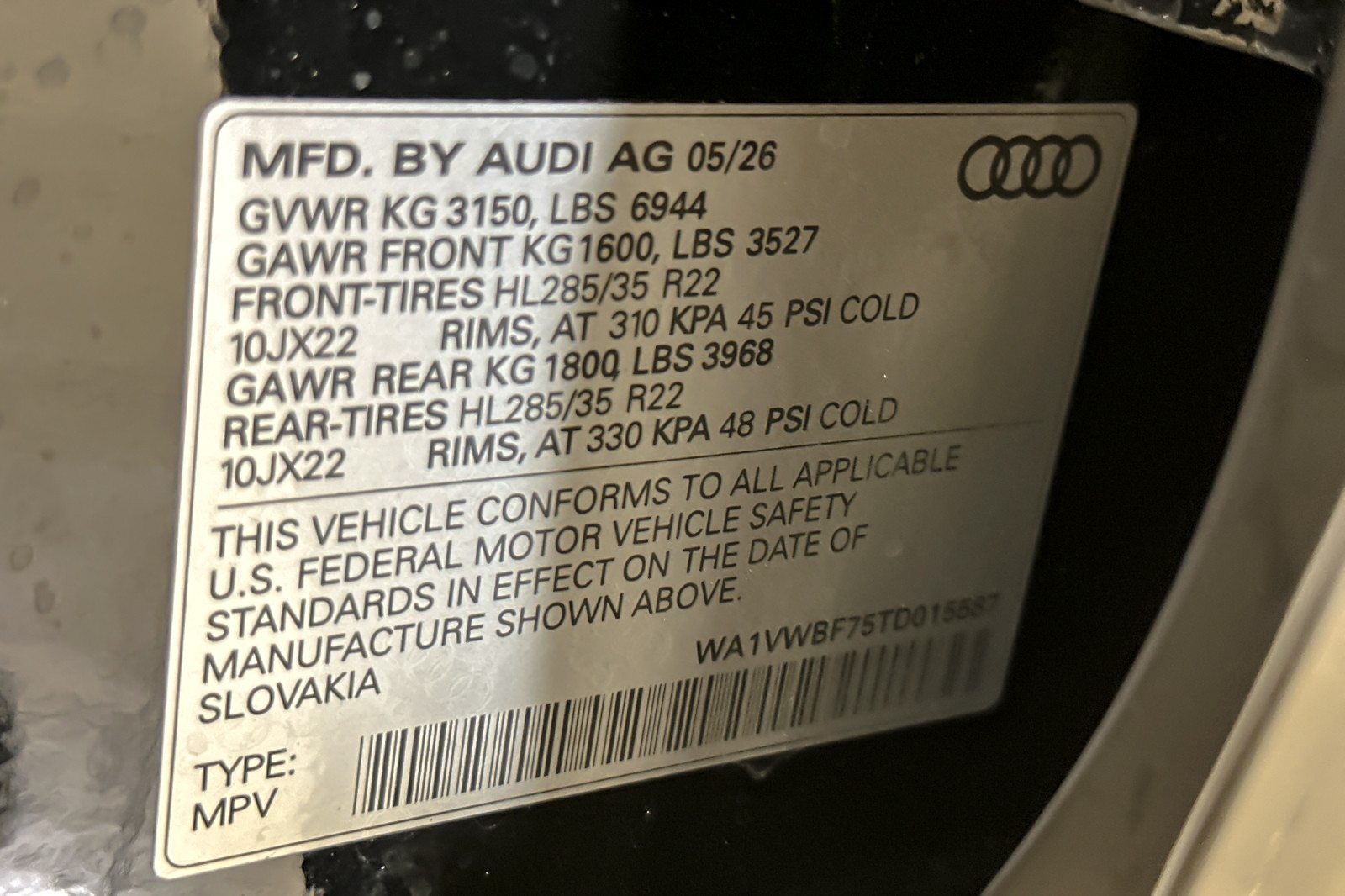 New 2026 Mythos Black Metallic Audi Prestige quattro *Ltd Avail* image 25