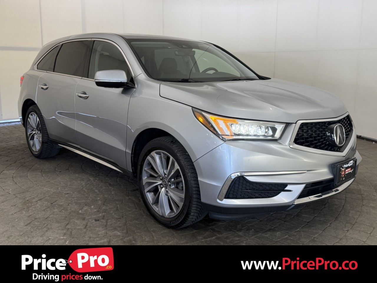 Lunar Silver Metallic 2017 Acura MDX SUV / Crossover All-Wheel Drive Automatic