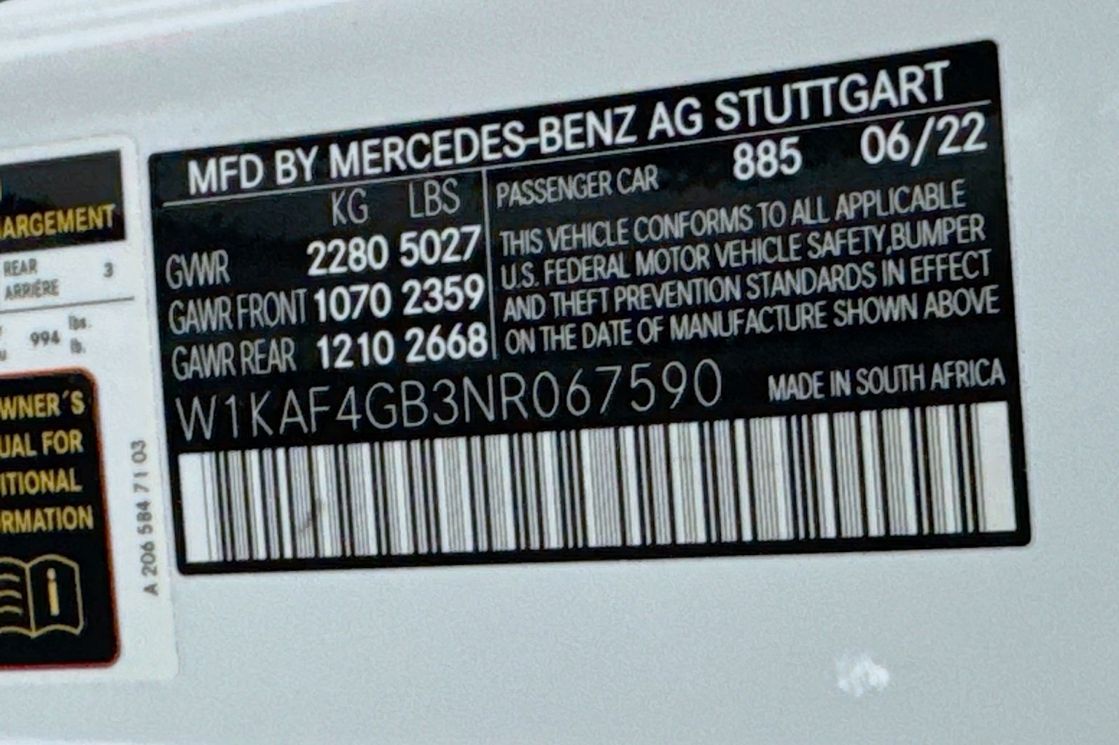 Used 2022 MANUFAKTUR Moonlight White Metallic Mercedes-Benz C 300 image 24