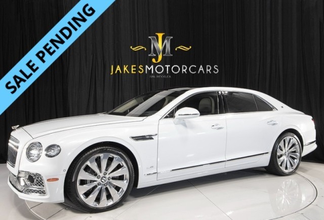 Ice Metallic 2020 Bentley Flying Spur W12 Sedan Sedan All-Wheel Drive Automatic