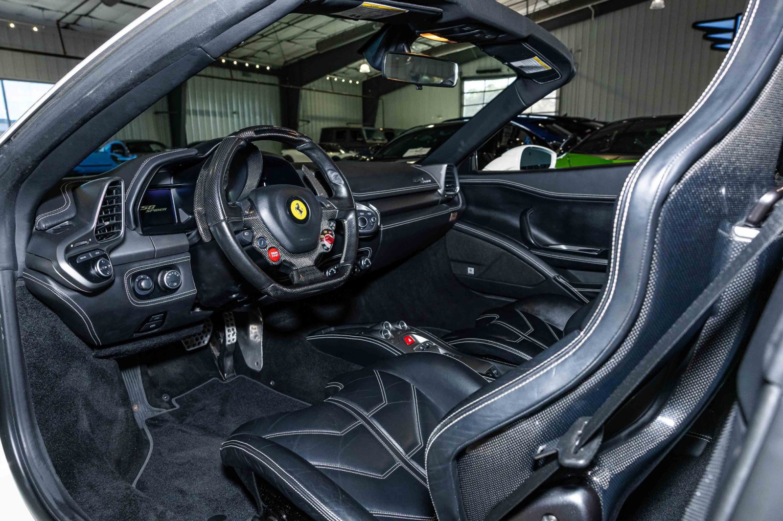 Used Car 2013 Ferrari 458 Italia  Spider - Carbon Fiber Racing Seats - Front Lift - Forged Wheels - $315,748 Msrp For Sale Under $230,000 In Boerne, Texas