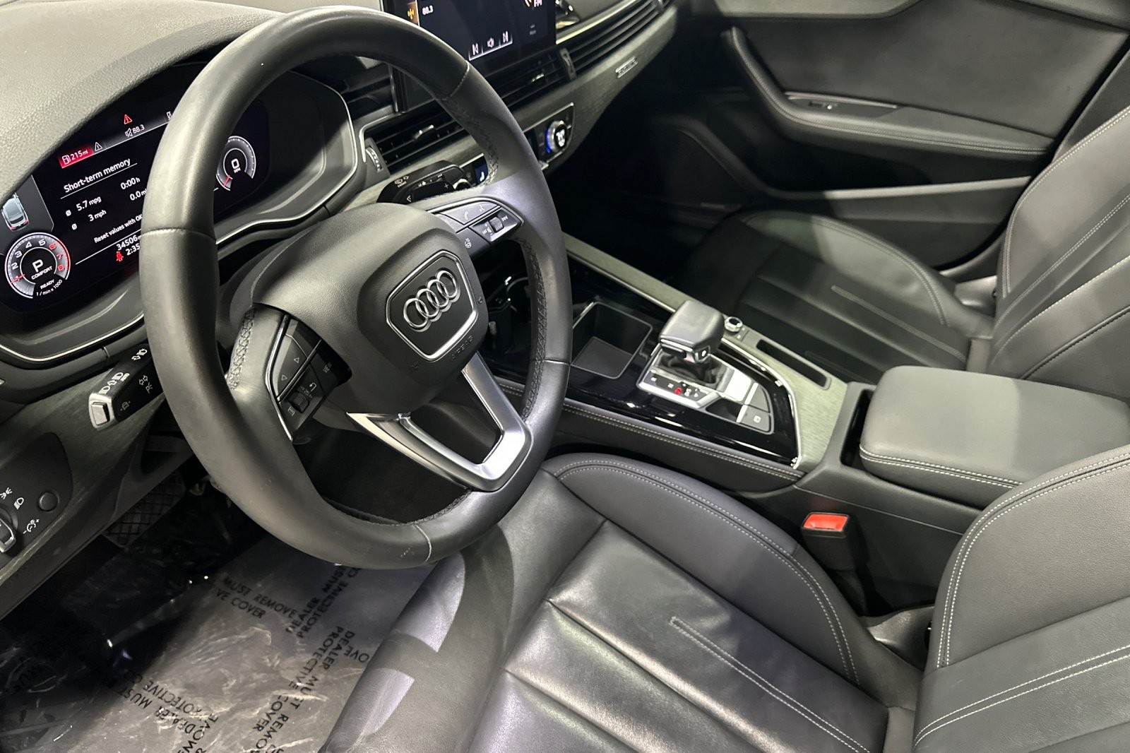 Used 2023 Brilliant Black Audi Premium Plus 40 TFSI quattro image 9