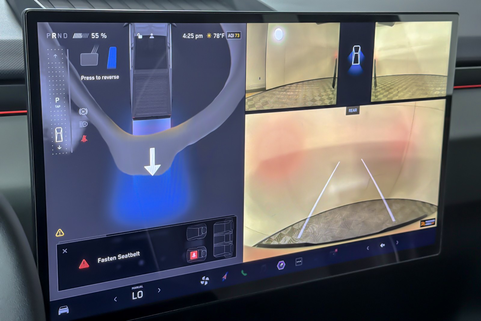 Used 2025 GRAY Tesla AWD image 18