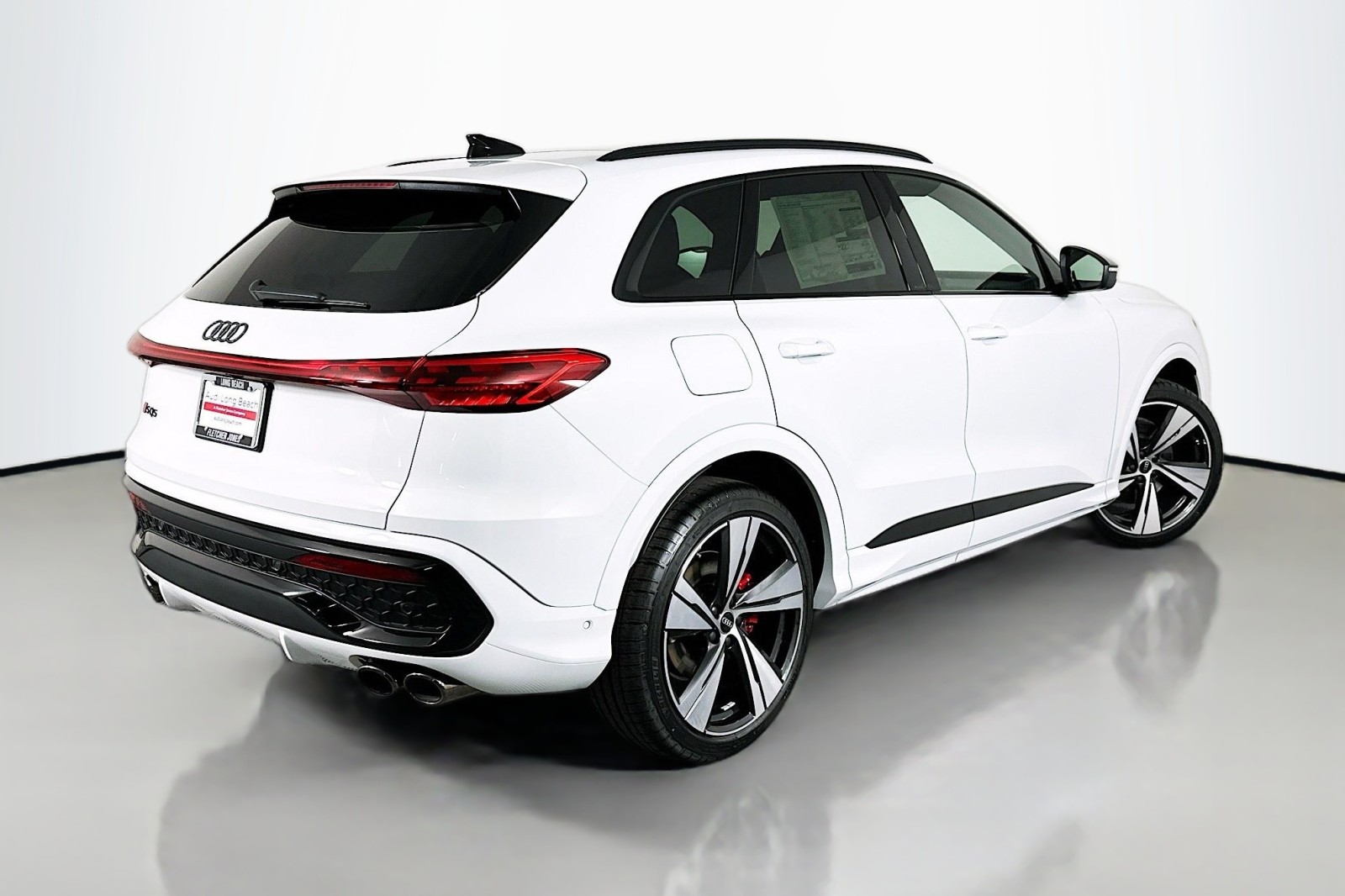 New 2025 Glacier White Metallic Audi Premium Plus image 13