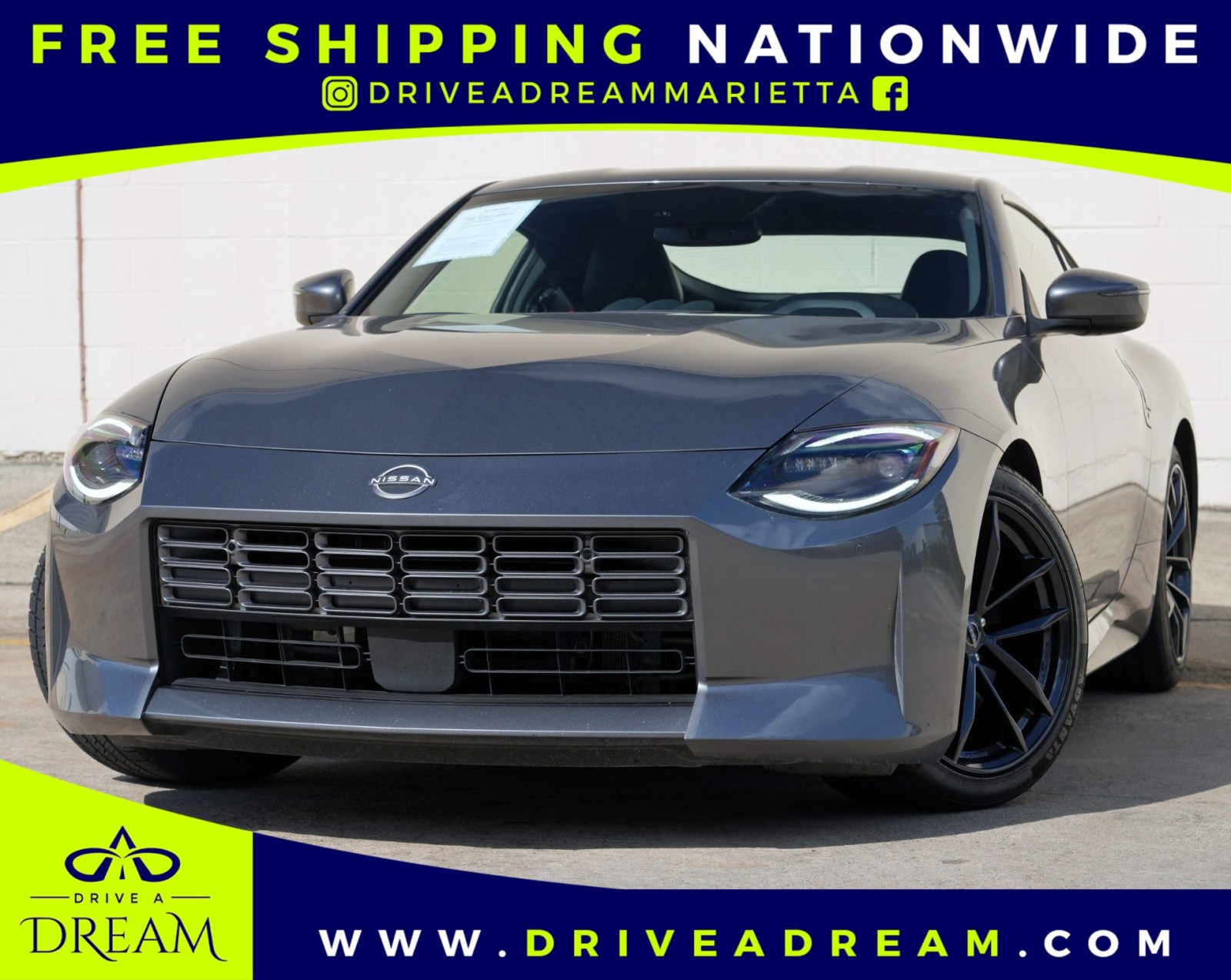 Gray (Gun Metallic) 2025 Nissan Z Coupe Rear-Wheel Drive Automatic