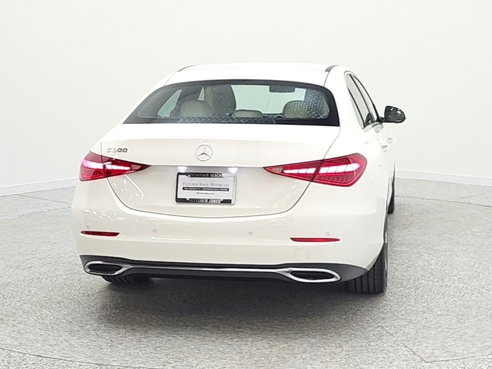 Certified Used 2025 Polar White Mercedes-Benz C 300 Sedan image 6