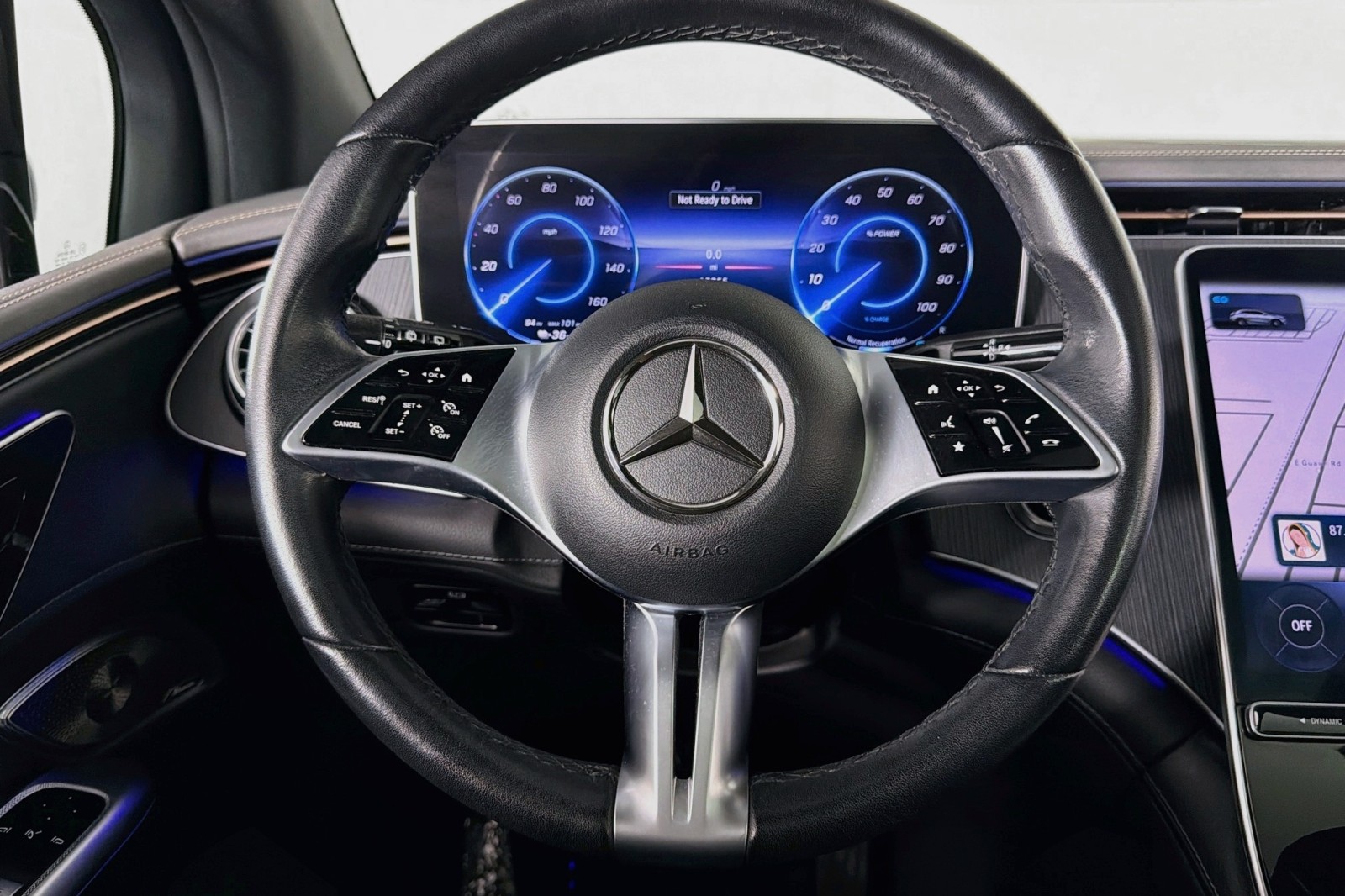 Certified Used 2023 Obsidian Black Metallic Mercedes-Benz EQE 350+ image 18