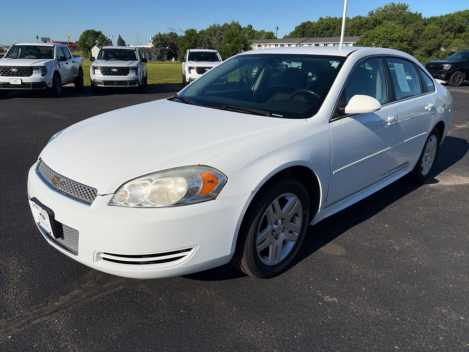 Summit White 2012 Chevrolet Impala Sedan Front-Wheel Drive Automatic