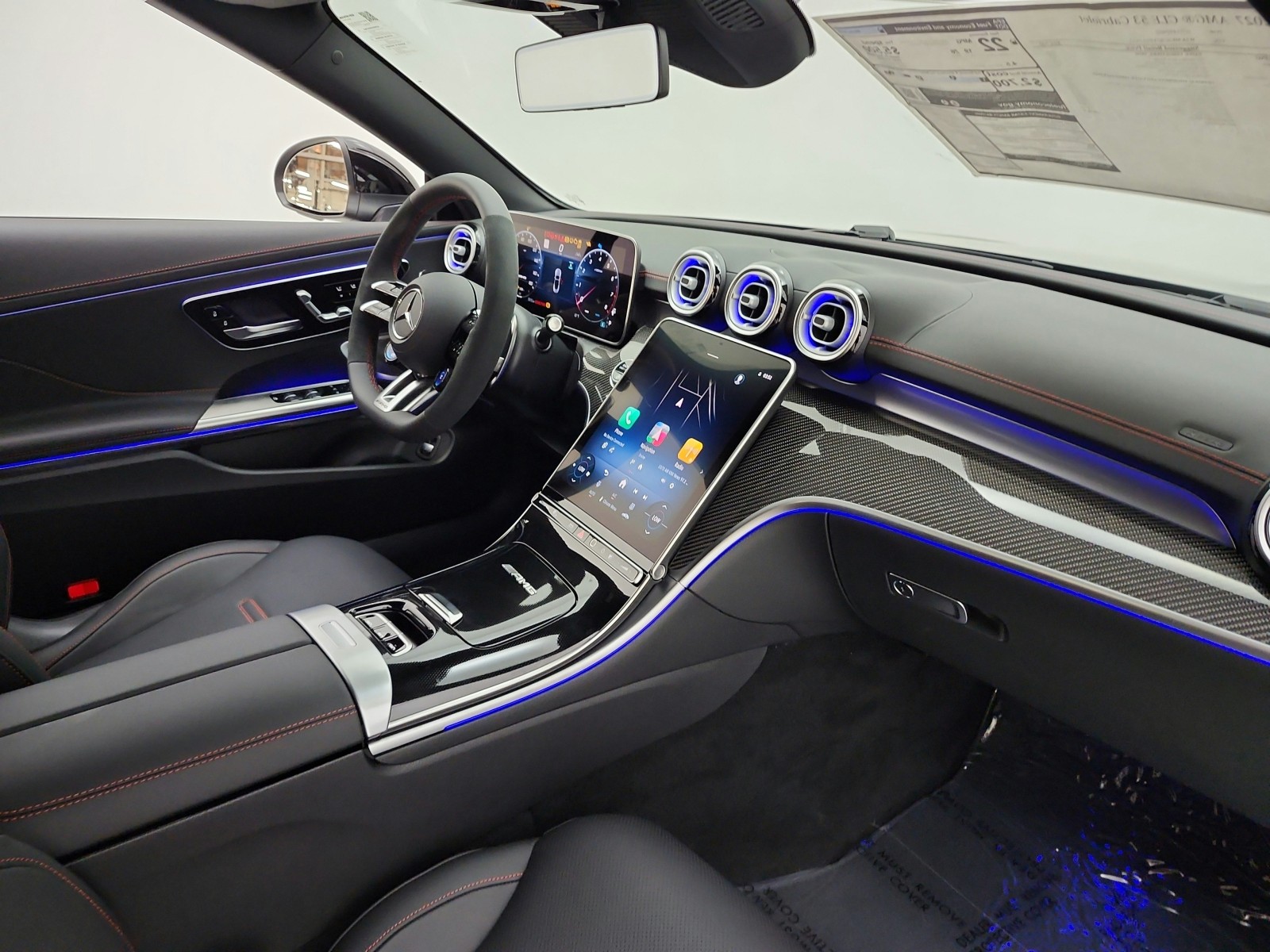 New 2027 Obsidian Black Metallic Mercedes-Benz AMG® CLE 53 4MATIC+ Cabriolet image 15