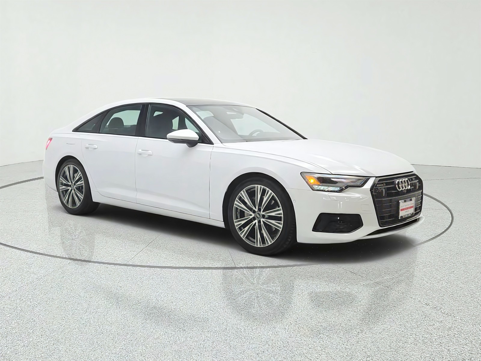 Used 2023 Glacier White Metallic Audi Premium image 3