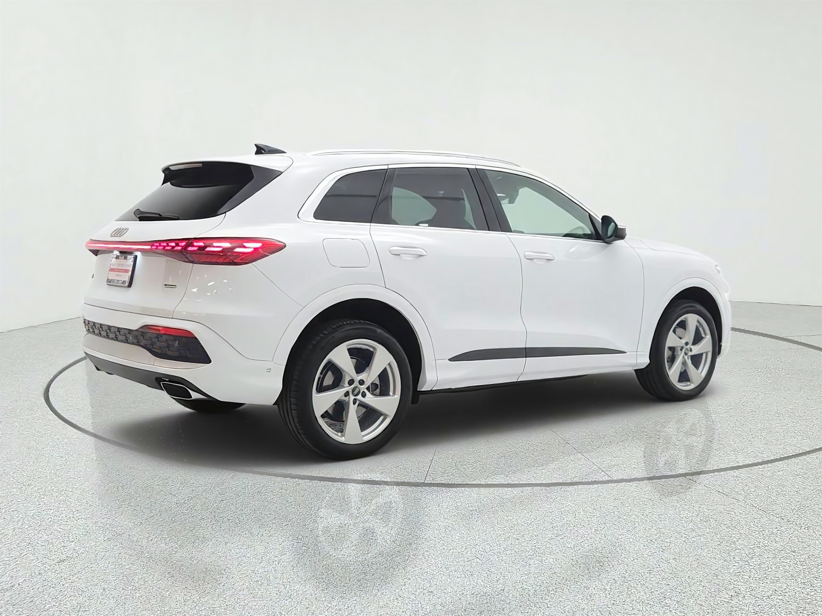 Used 2025 Glacier White Metallic Audi Premium Plus image 5