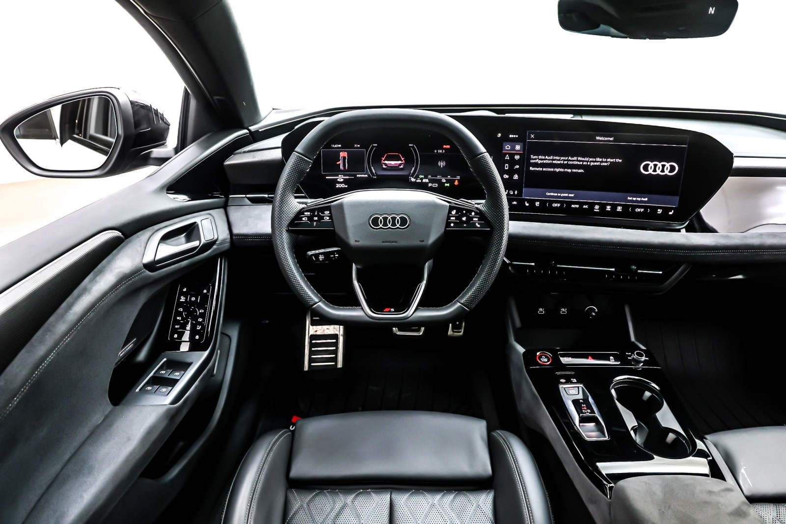 Used 2025 Glacier White Metallic Audi Premium Plus quattro image 6