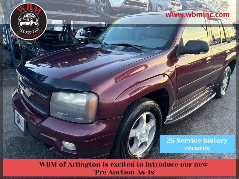 Bordeaux Red Metallic 2006 Chevrolet Trailblazer LT 4WD SUV / Crossover Four-Wheel Drive Automatic