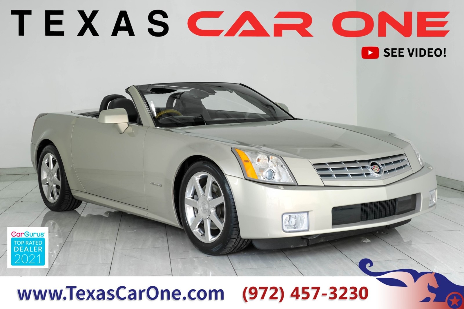 2006 Cadillac XLR HEADUP DISPLAY NAVIGATION LEATHER HEATED SEATS KEYLESS START REA