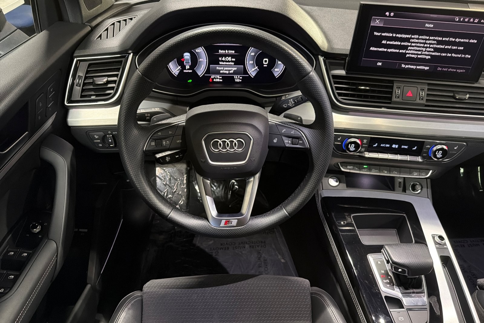 Used 2024 Mythos Black Metallic Audi S line Prestige 55 TFSI e quattro image 13