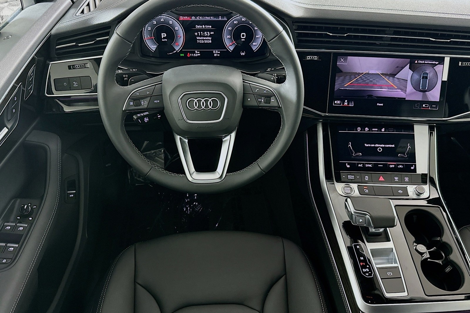 New 2026 Mythos Black Metallic Audi Premium Plus image 5