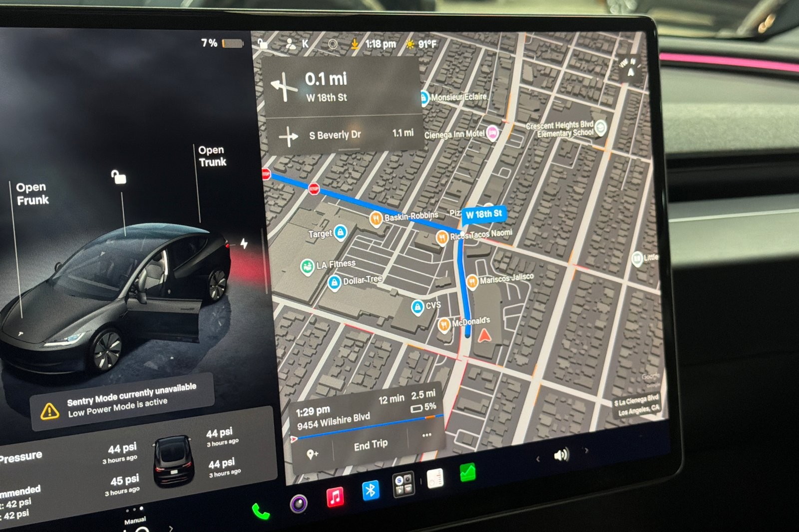Used 2025 GREY Tesla Long Range RWD image 17