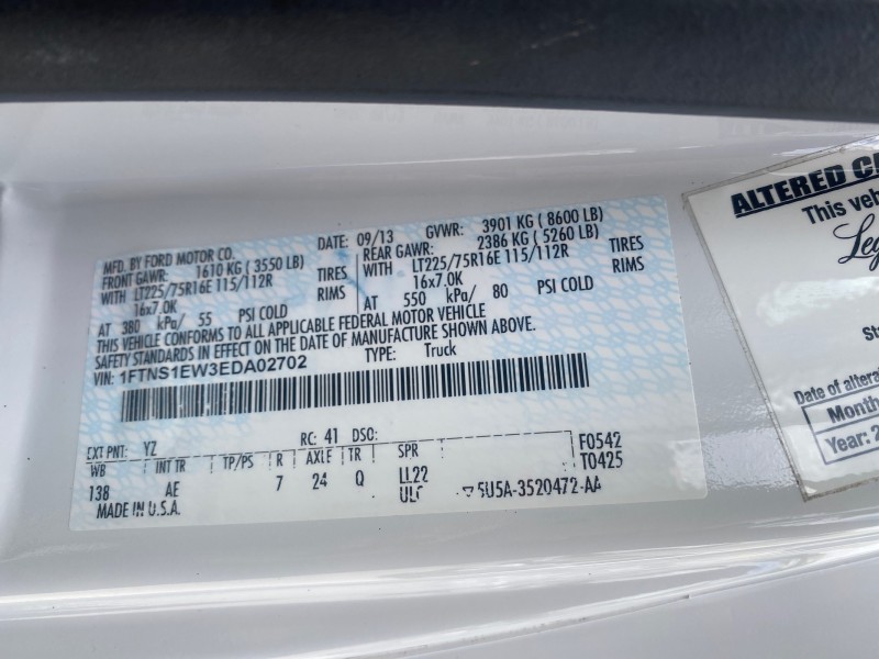 2014 Ford Econoline Cargo Van EXTENDED LOW MILES 6,380 1 OWNER in , 