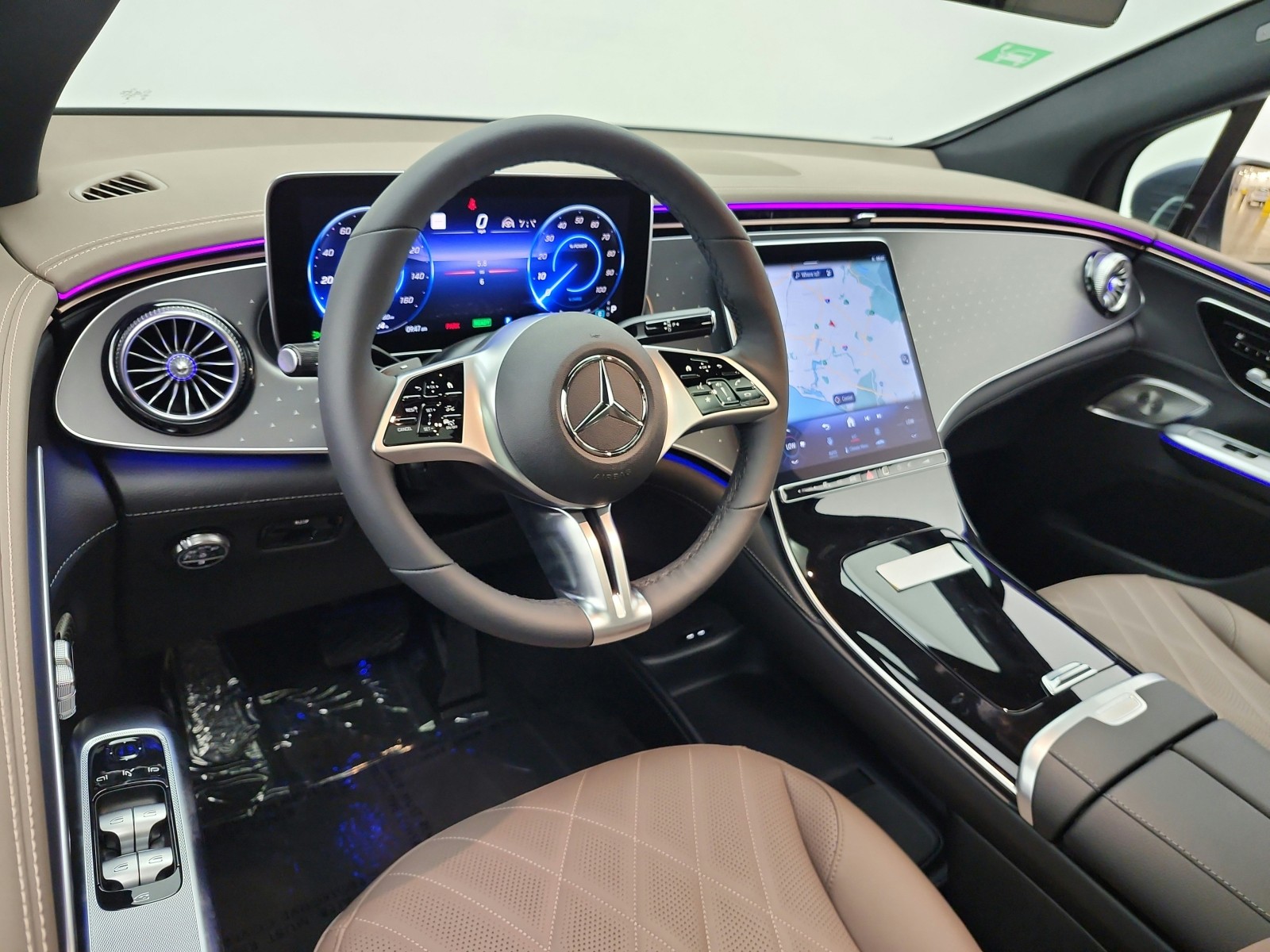 New 2027 Twilight Blue Metallic Mercedes-Benz EQE 320+ SUV image 9