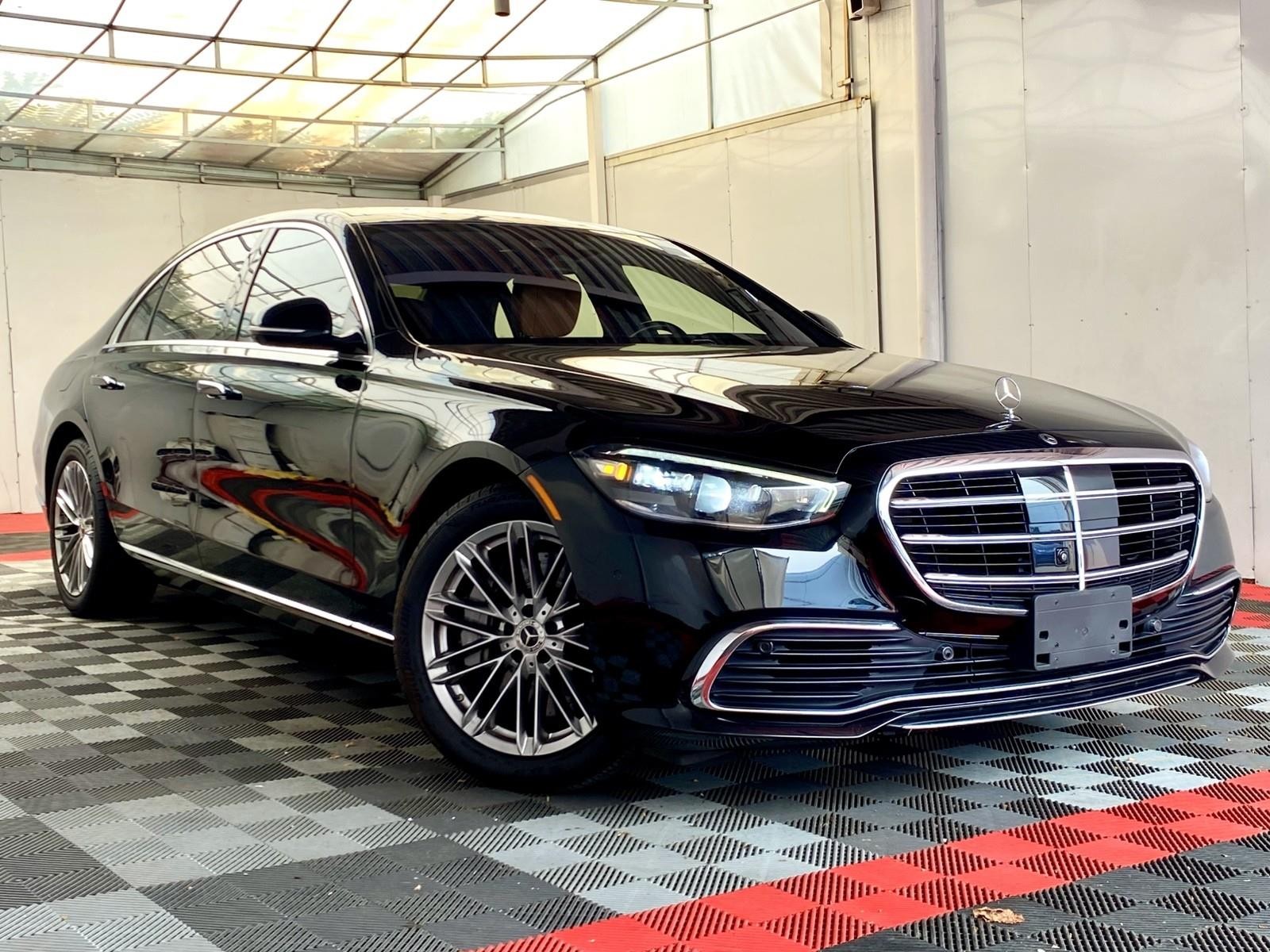 Black 2023 Mercedes-Benz S-Class Sedan All-Wheel Drive Automatic