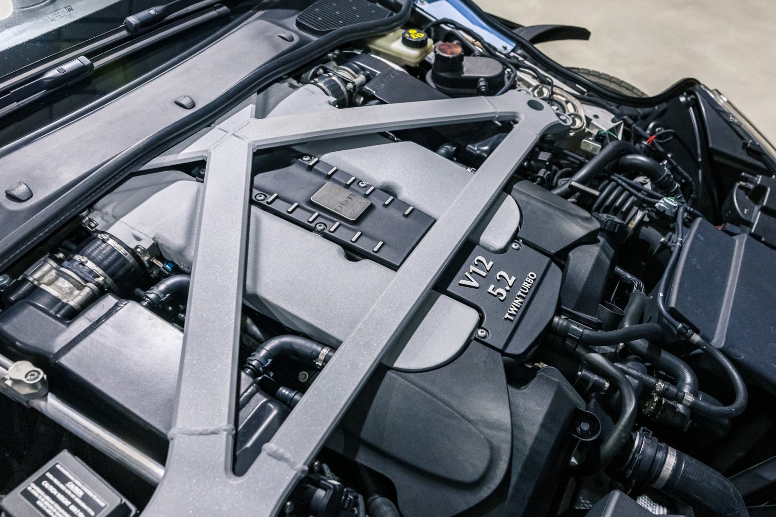 Used Car 2017 Aston Martin Db11  - Frosted Glass Blue Paint - Exterior Black Pack - Premium Audio For Sale Under $110,000 In Boerne, Texas