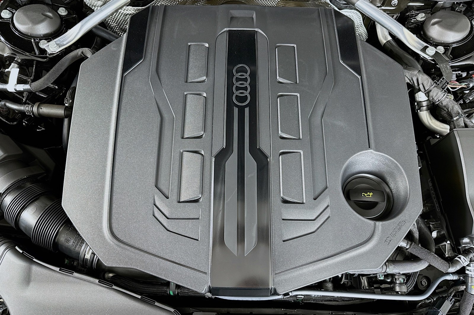 New 2026 Mythos Black Metallic Audi Premium Plus image 12