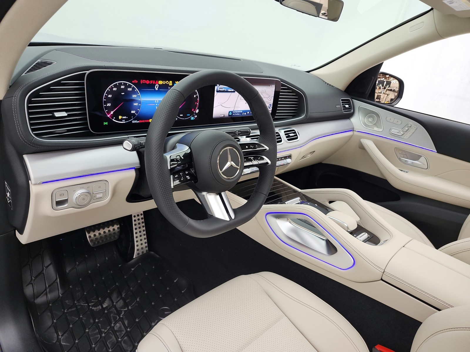 New 2026 Cirrus Silver Metallic Mercedes-Benz GLS 450 4MATIC® SUV image 9