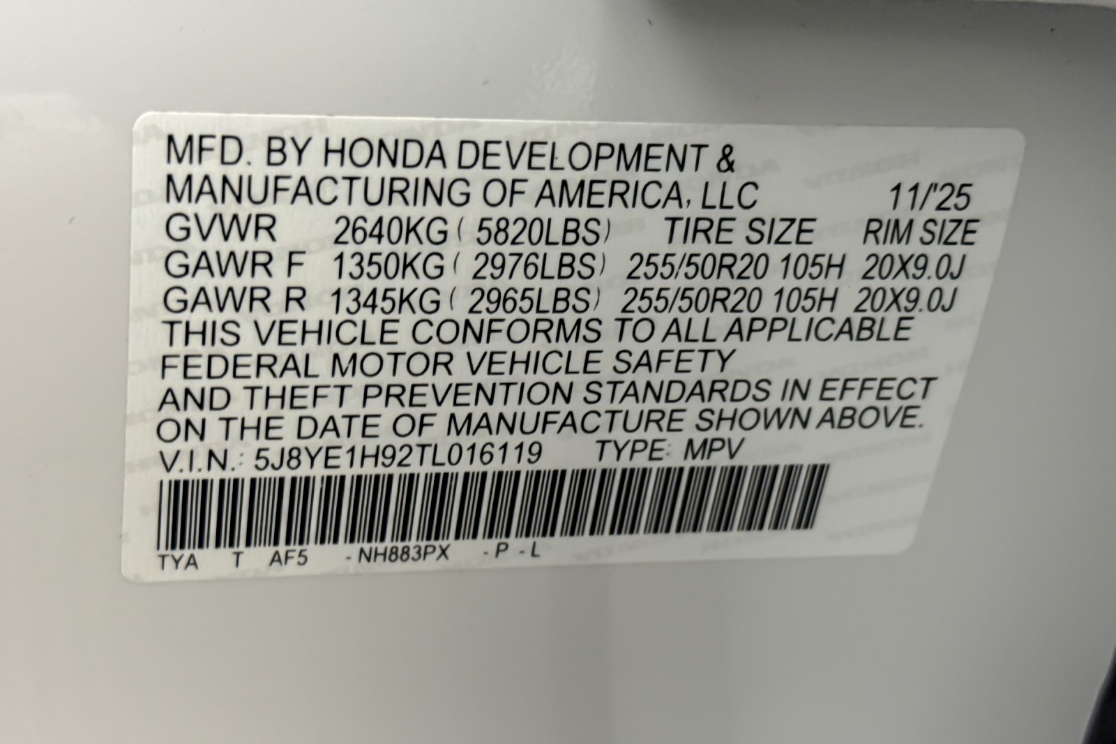 Used 2026 WHITE Acura SH-AWD w/A-Spec Advance Package image 29