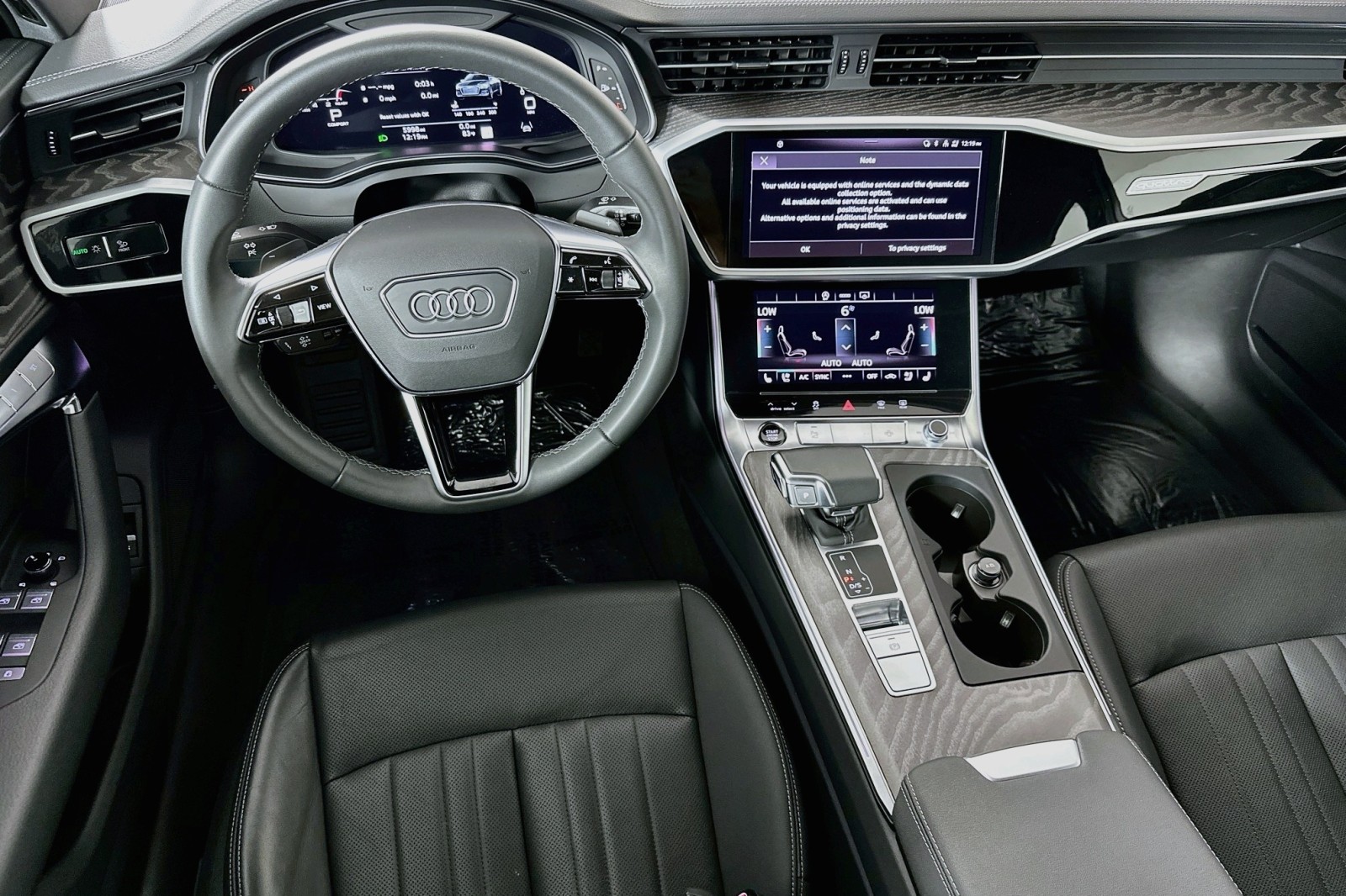 Used 2025 Mythos Black Metallic Audi Premium image 5