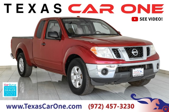 Red Brick 2011 Nissan Frontier Pickup Truck 4X2 Automatic
