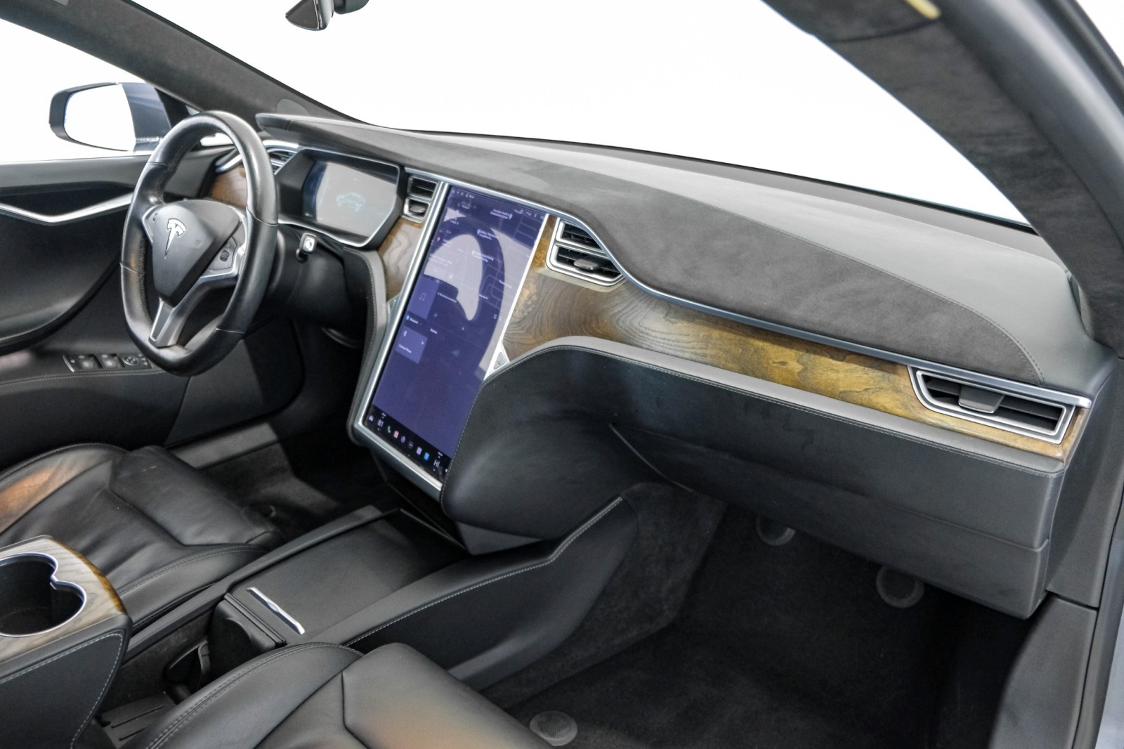 2017 Tesla Model S 90D AWD NAVIGATION PANORAMA LEATHER HEATED SEATS R 10