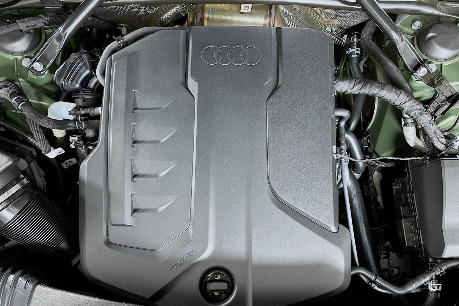 New 2025 District Green Metallic Audi Premium Plus image 12