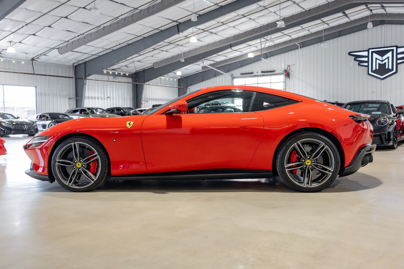 Used Car 2021 Ferrari Roma  - Passenger Display - Rosso Scuderia - $280,143 Msrp - Full Car Ppf For Sale Under $200,000 In Boerne, Texas
