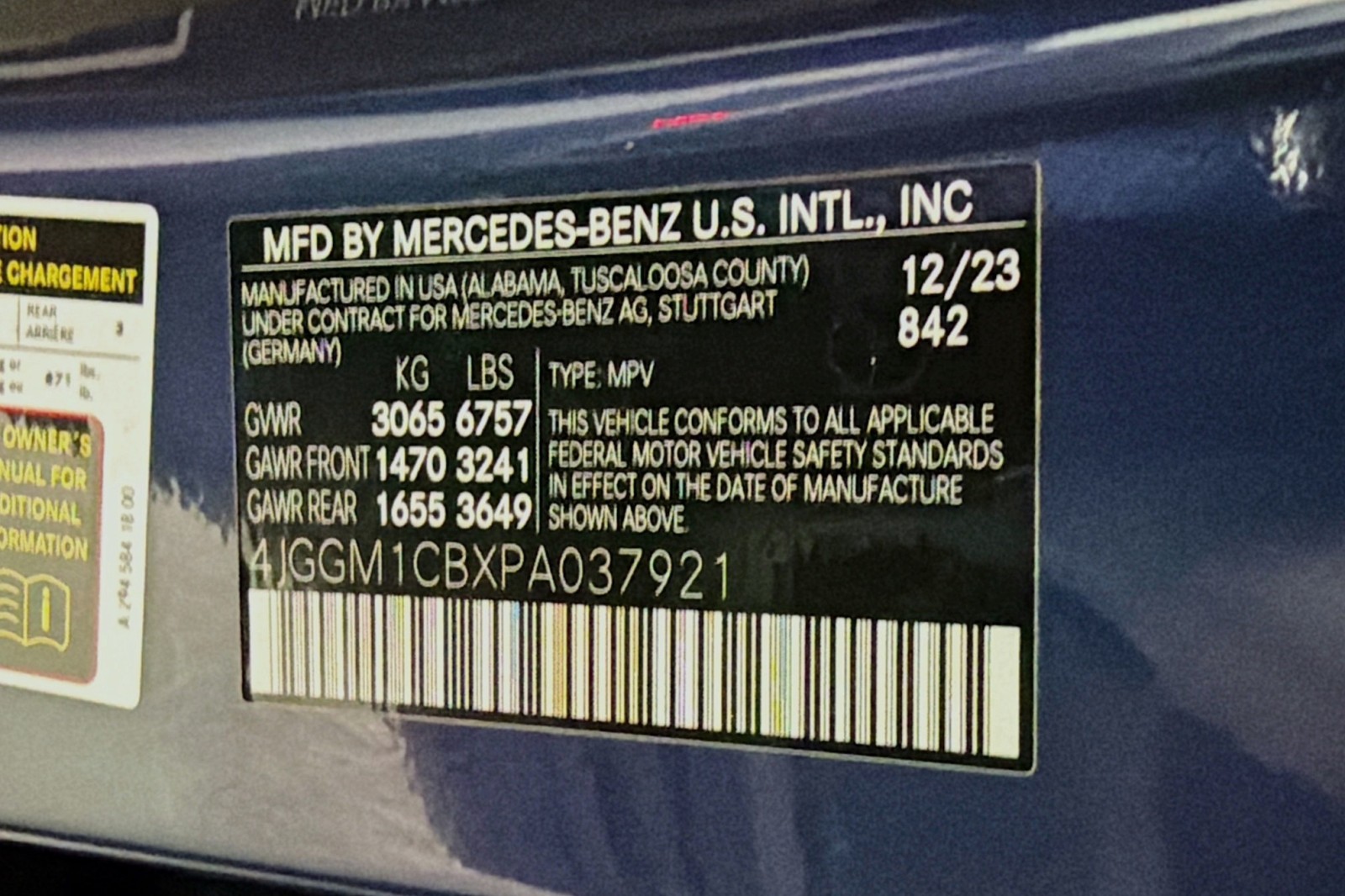 Certified Used 2023 Twilight Blue Metallic Mercedes-Benz 350 image 24