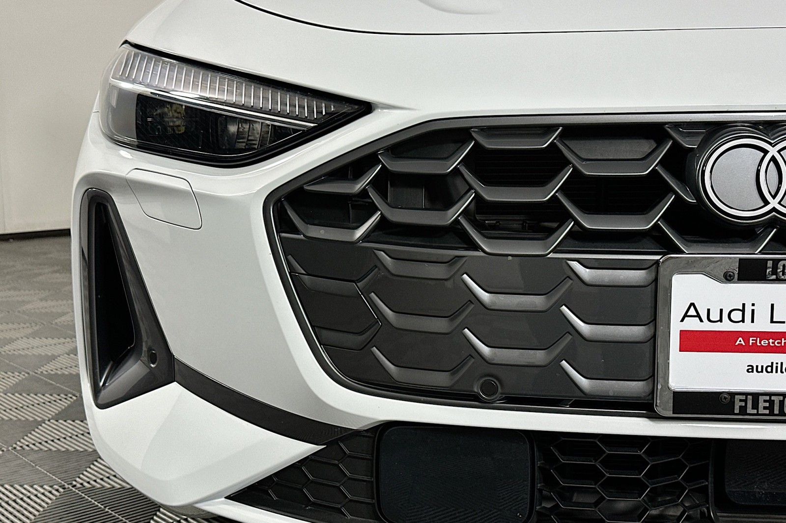 Used 2025 Glacier White Metallic Audi Premium Plus image 16