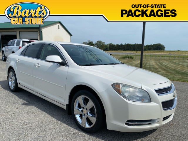 Summit White 2010 Chevrolet Malibu Sedan Front-Wheel Drive Automatic