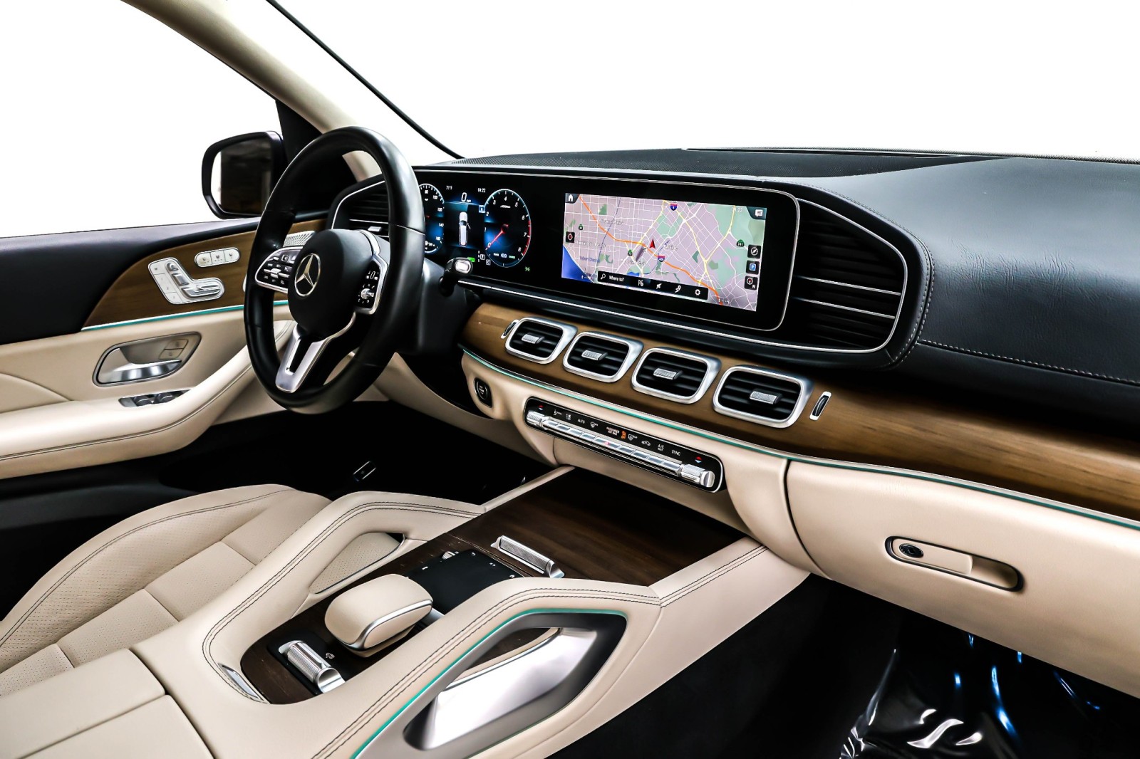 Used 2022 Lunar Blue Metallic Mercedes-Benz GLS 450 4MATIC® SUV image 15