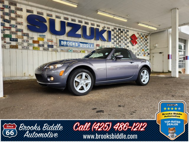 Galaxy Gray Mica 2007 Mazda MX-5 Miata Sport Convertible Rear-Wheel Drive Automatic