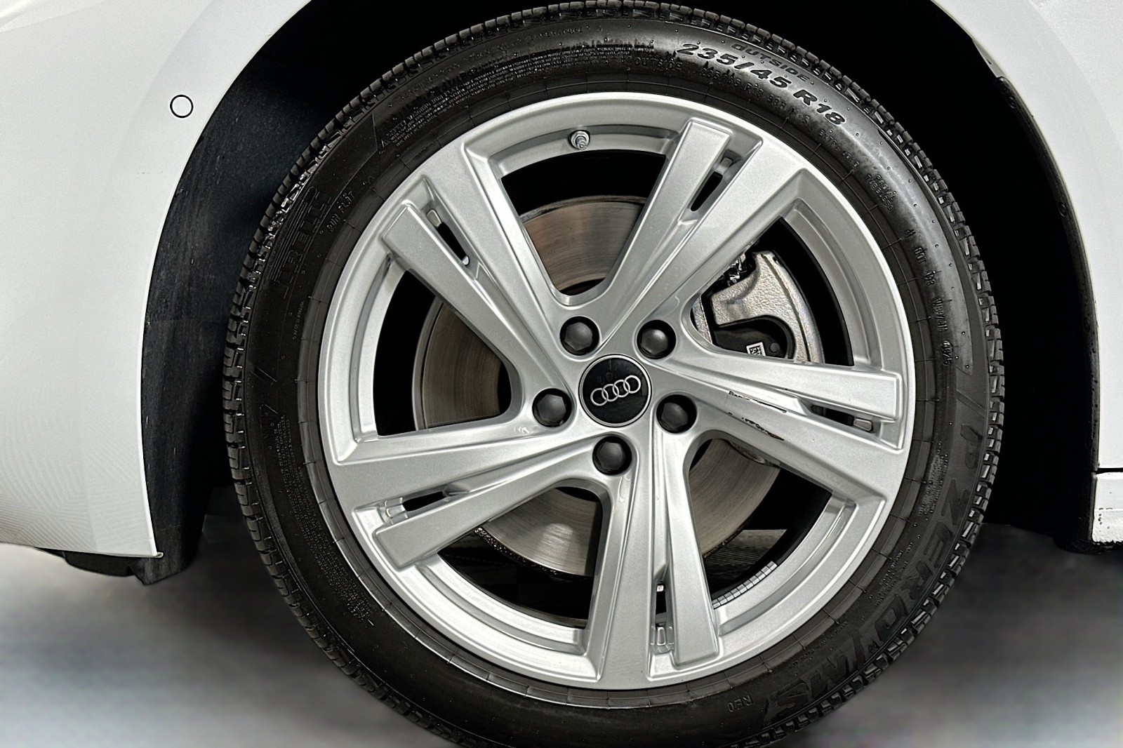 Used 2025 Glacier White Metallic Audi Premium Plus image 11