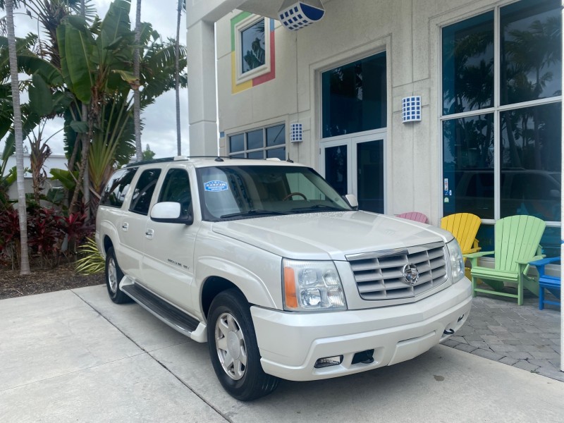 2003 Cadillac Escalade ESV SUV PEARL WHITE 4WD/AWD in , 