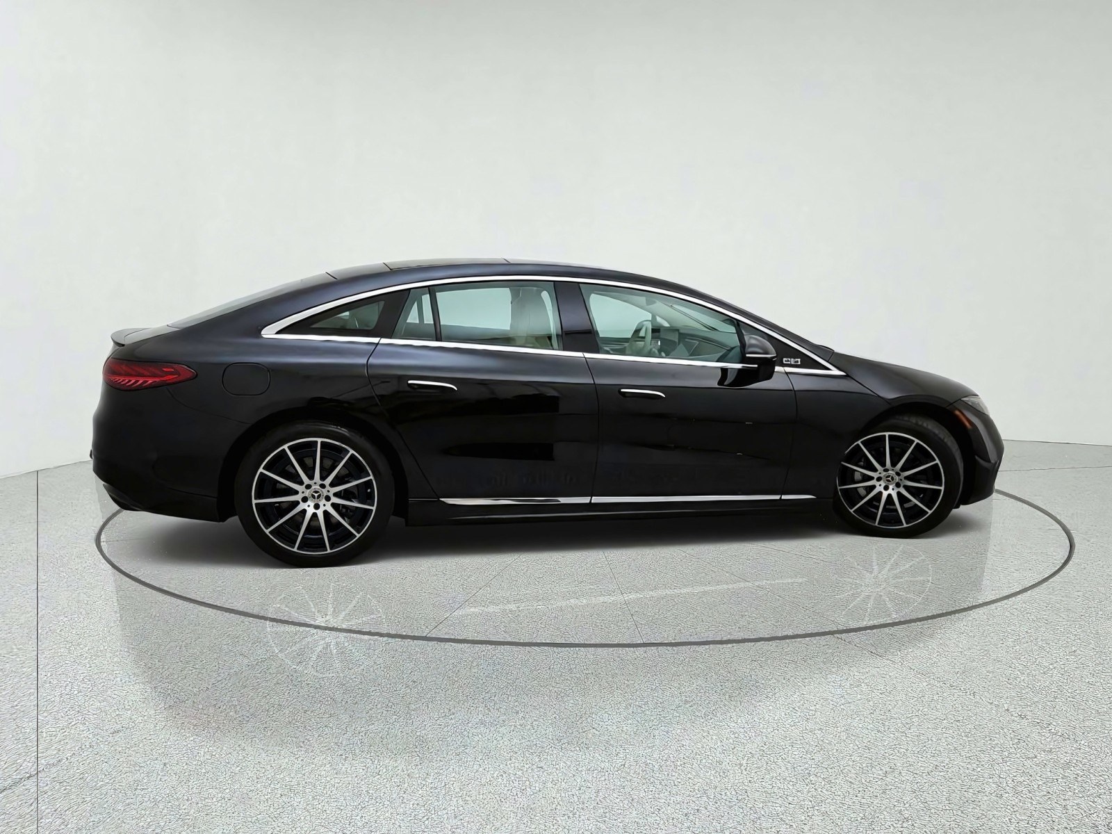 Certified Used 2023 Obsidian Black Metallic Mercedes-Benz EQS 450+ image 7