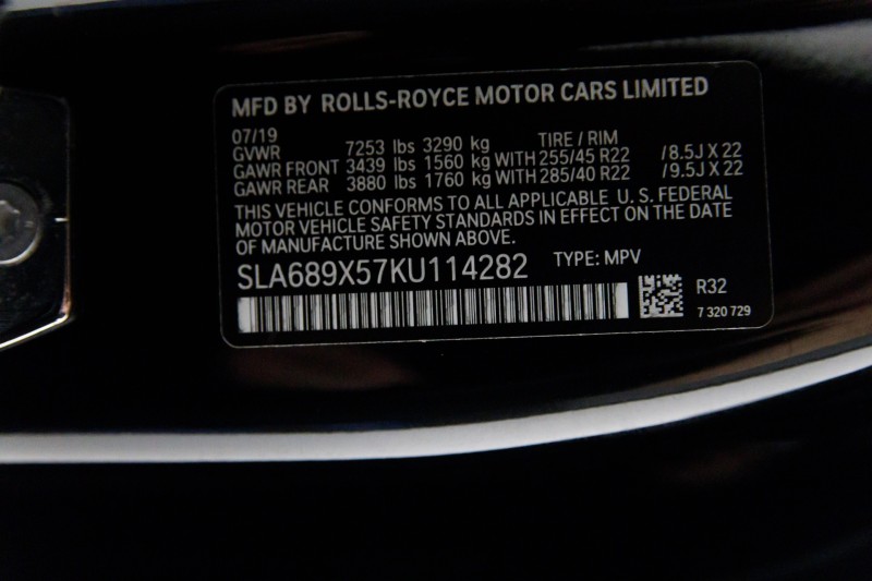 2019 Rolls-Royce Cullinan  in , 