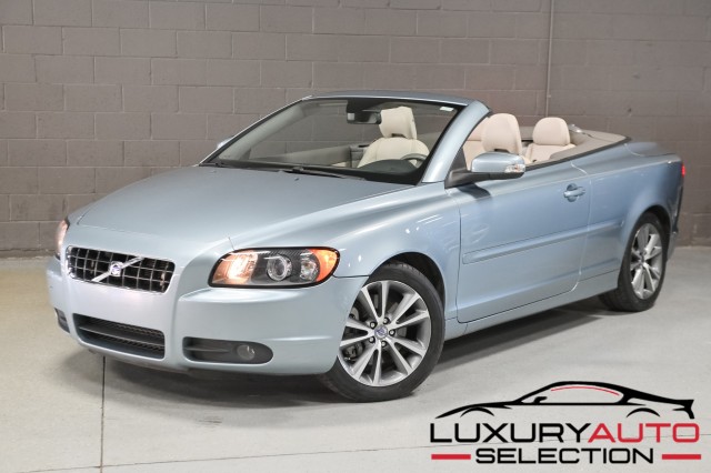 Magic Blue Metallic 2009 Volvo C70 Convertible Front-Wheel Drive Automatic