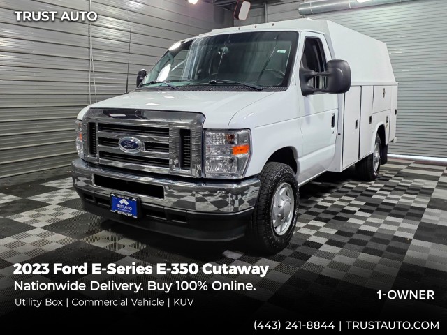 2023 Ford E-Series Chassis E-350 SD Cutaway SB RWD Pickup Truck Rear-Wheel Drive 6-Speed Automatic
