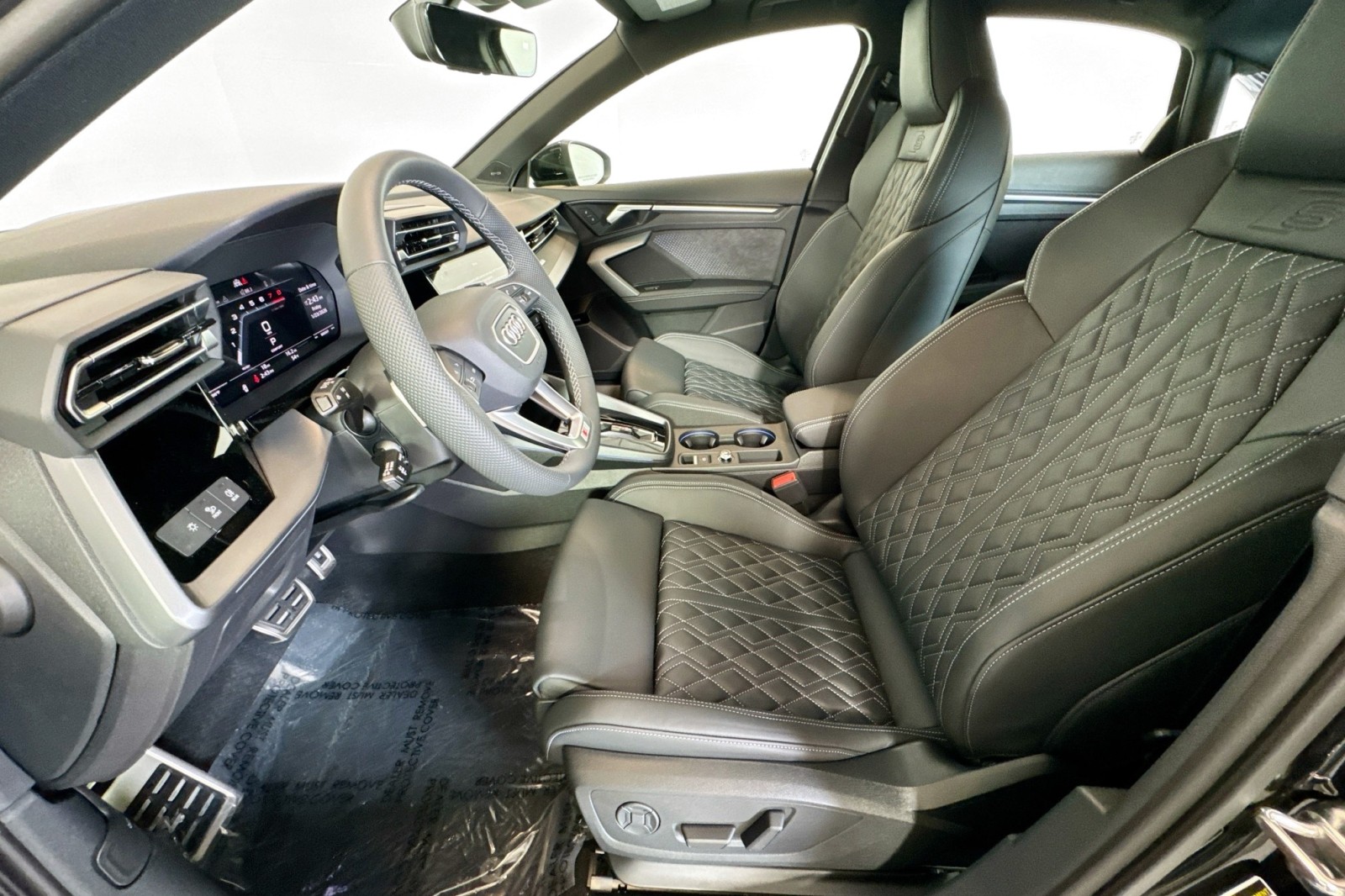 New 2026 Mythos Black Metallic Audi quattro image 18